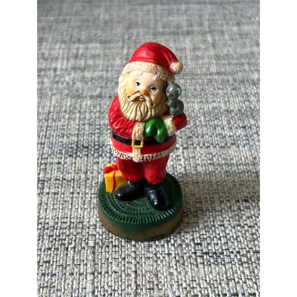 Vintage Hallmark Merry Miniature 1976 Santa Claus Figure Ornament No Box - Picture 1 of 4